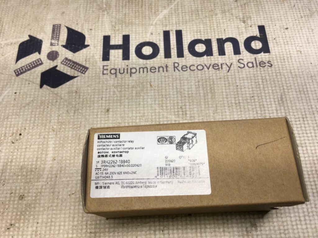 Siemens Contactor relay, 3RH2262-1BB40, NOS, (KP-1830)