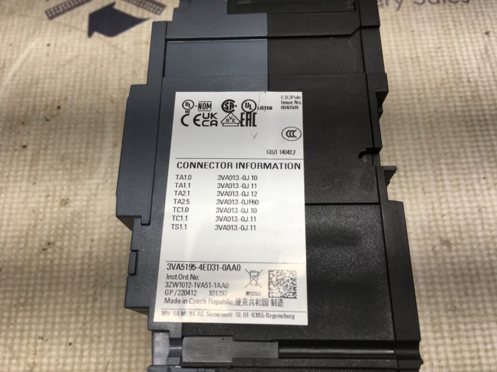 Siemens 15A circuit breaker, 3VA5195-4ED31-0AA0, NOS, (KP-1833) - Image 3