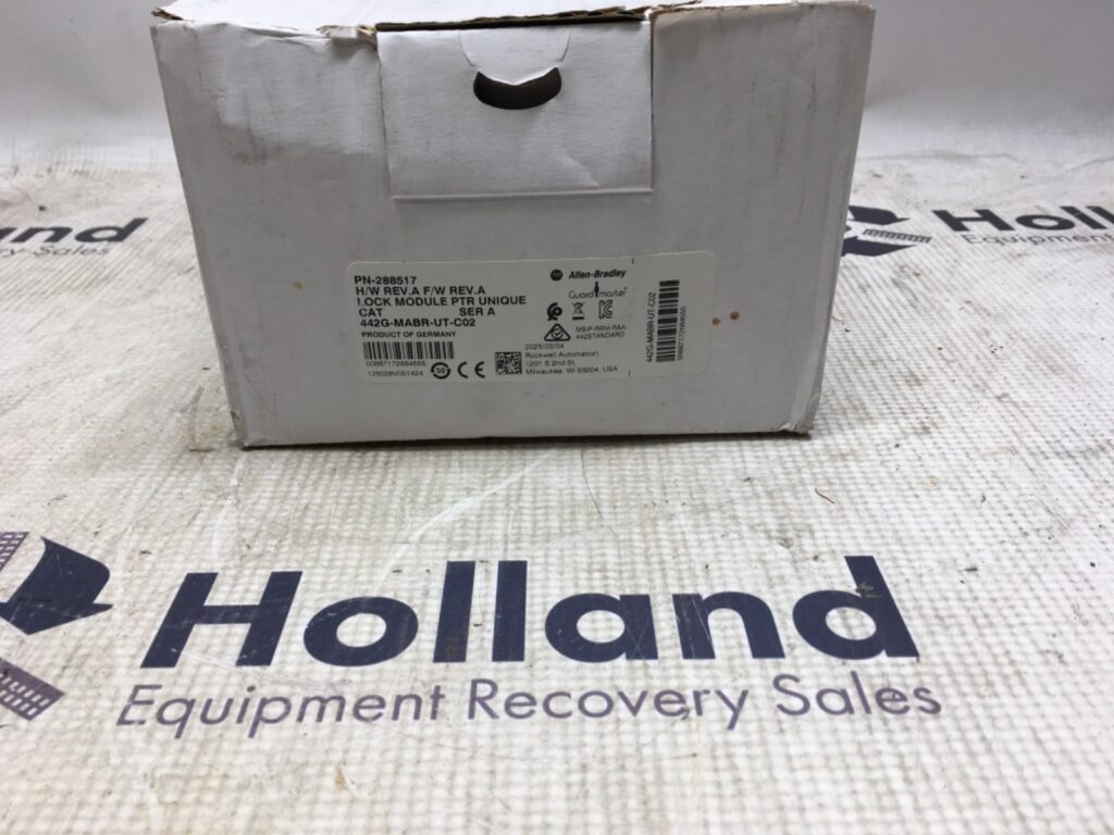 Allen Bradley lock module ptr unique, 442G-MABR-UT-C02,  NOS, (KP-1836)