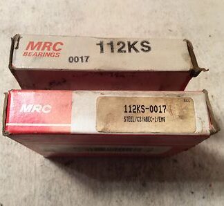 2-MRC bearings #112KS-0017, NOS, (JFK-172)