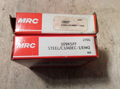 2-MRC bearings #109KSFF, NOS, (JFK-168)
