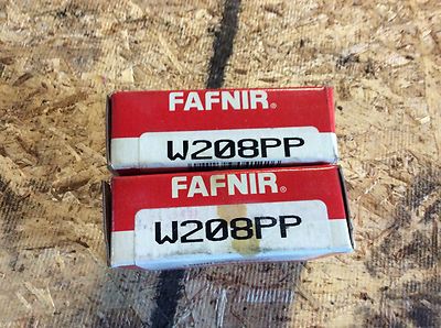 2-Fafnir ball bearings, # W208PP, NOS, (BDR-927)