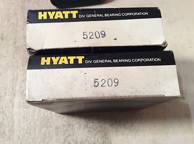 2-HYATT bearings # 5209, NOS, (JFK-99)