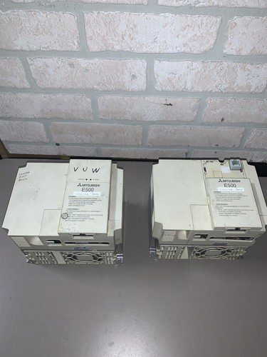 2-MITSUBISHI Drive, #FR-E520-3-7K-NA, For Parts, (HEHI-1256) - Image 2