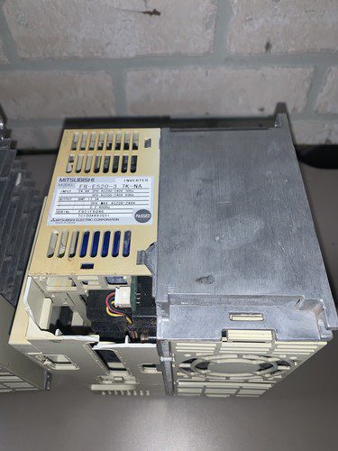 2-MITSUBISHI Drive, #FR-E520-3-7K-NA, For Parts, (HEHI-1256) - Image 4