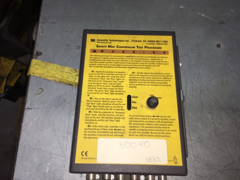 Sti light curtain control, MC4-0106, ADI-918