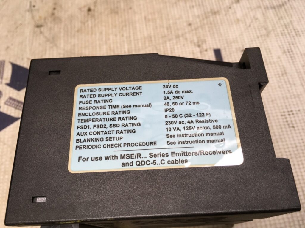 Banner MINI-SCREEN, MSDINT-1, 24vdc, pre-owned, (ADI-1554) - Image 2