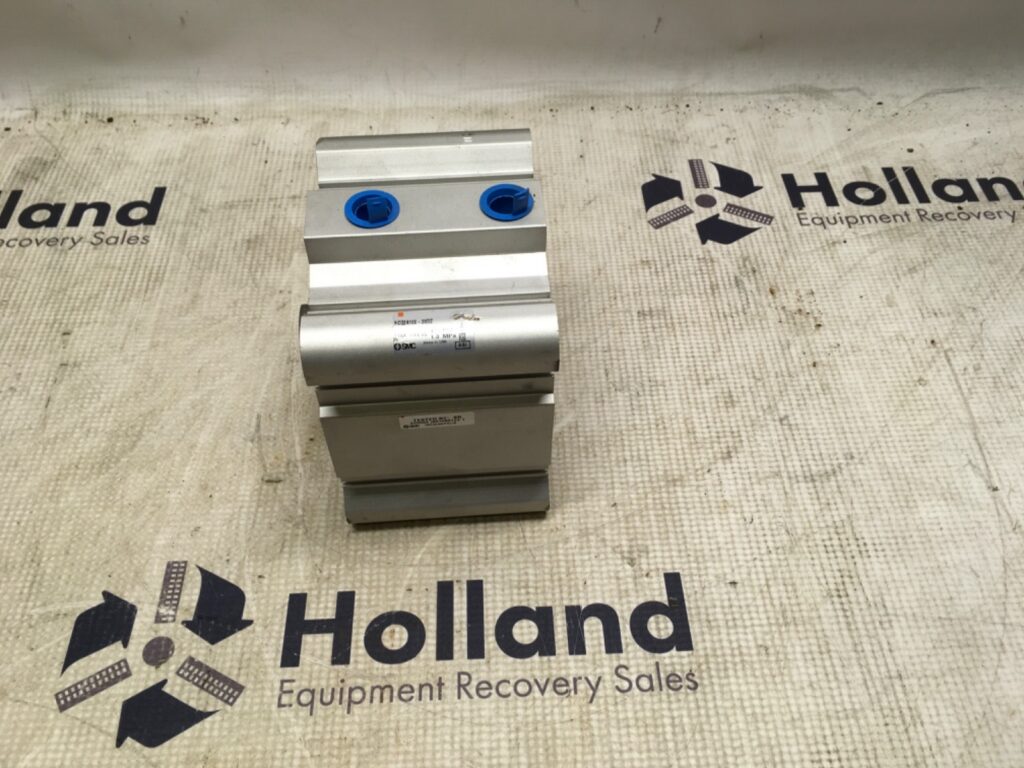 SMC 100mm cylinder, NCQ2A100-30DZ, 145psi,  NOS, (KP-1925)