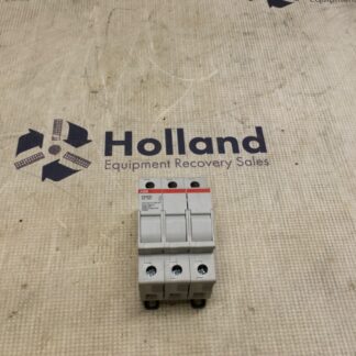 ABB 3 pole fuse holder, E 93/30CC, 30A 600V, NOS, (KP-1897)